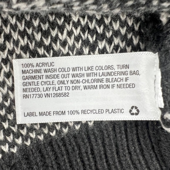 Universal Thread Black White Cheetah Print Cardigan Sweater Size Small Women’s - Picture 5 of 5